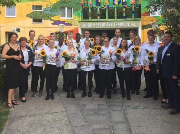 70 neue Auszubildende für fünf Hotels der Ahorn Hotels