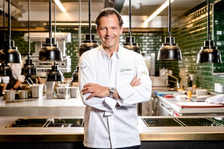 Zwei Michelin-Sterne in Folge für Thomas Kellermann und das Gourmetrestaurant Dichter